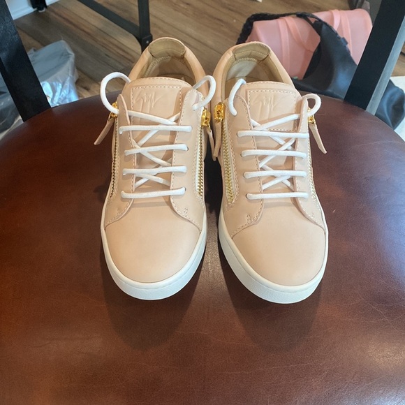 Giuseppe Zanotti Double Zipper London SidezUp Women's Sneakers in size 38 - Picture 2 of 13